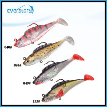 Leurre de poisson plomb 8cm/10cm en leurre de pêche multicolore